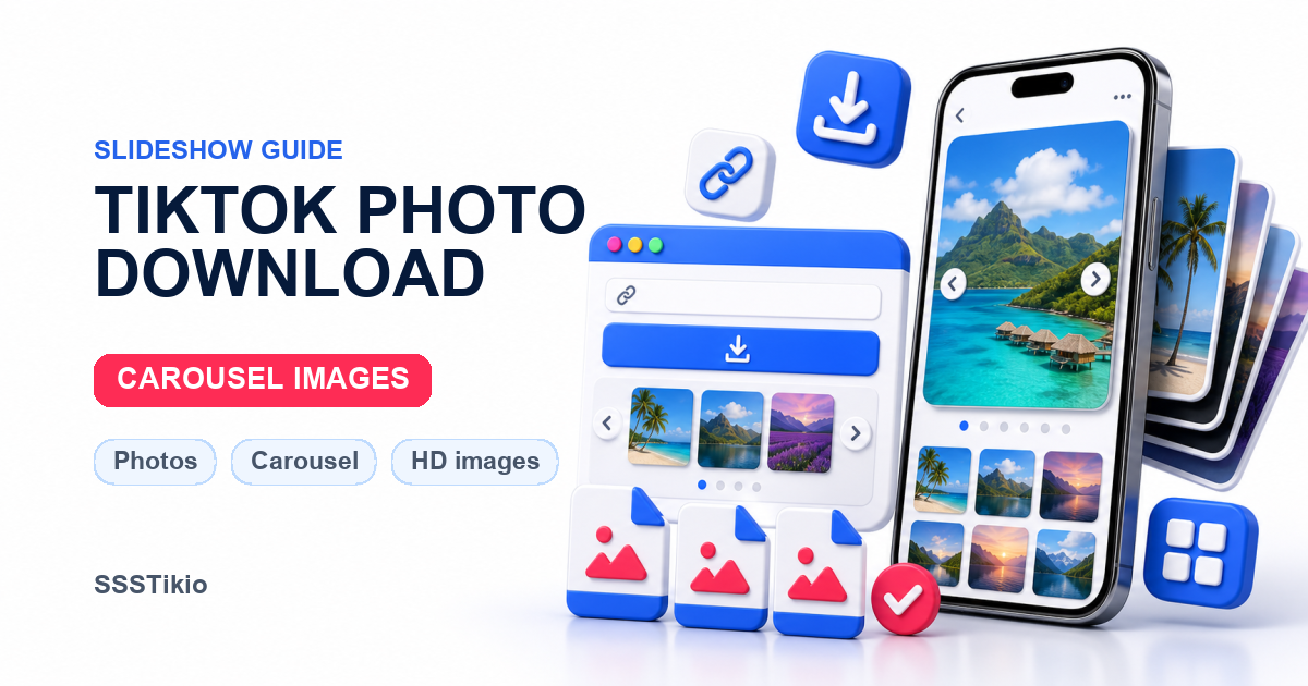 How to Download Photos from TikTok Slideshows and Carousels