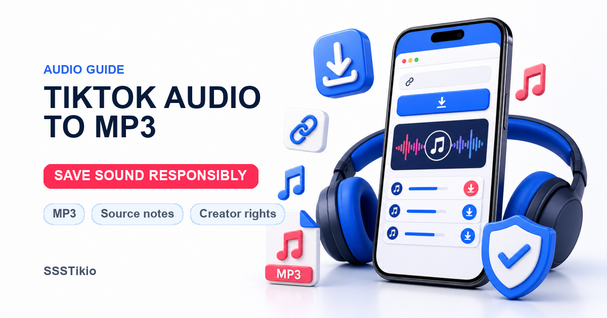 How to Download TikTok Audio as MP3 Responsibly