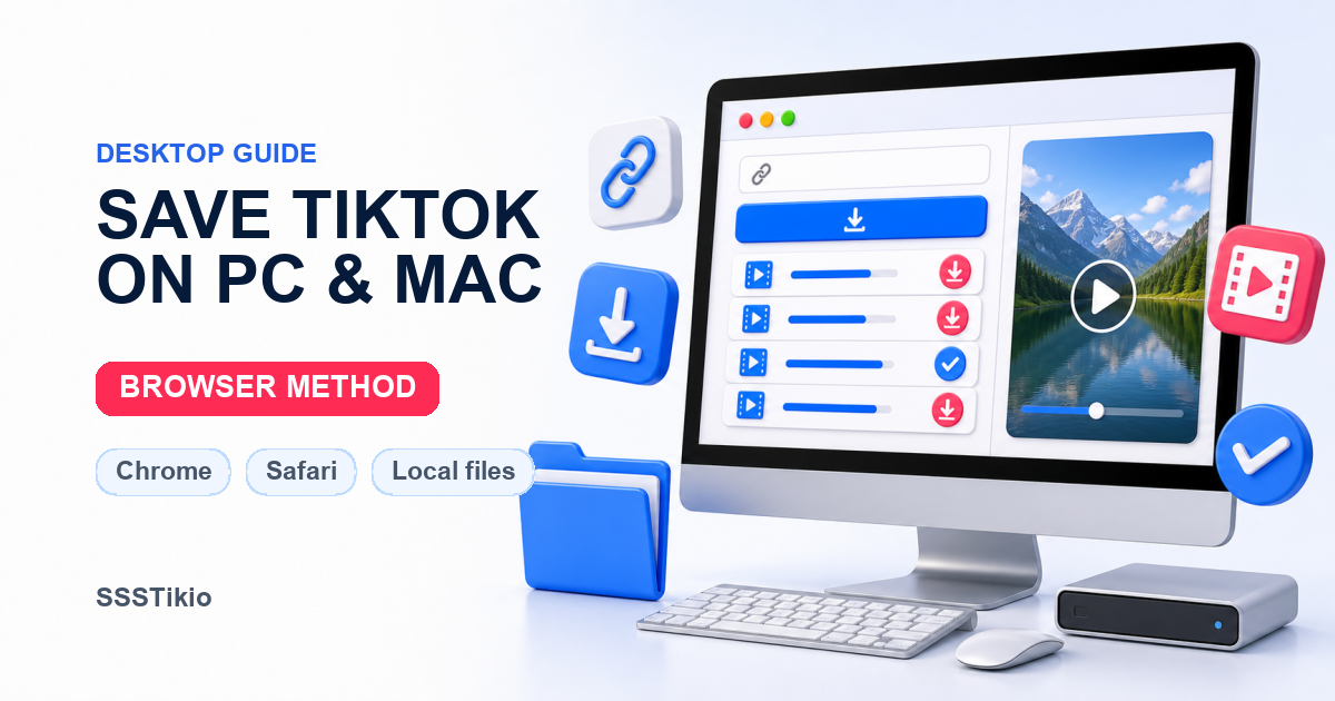 How to Save TikTok Videos on PC or Mac